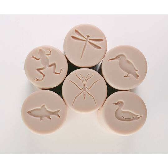 Yellow Door 3" Cream Let's Roll Pond Life Rollers Set
